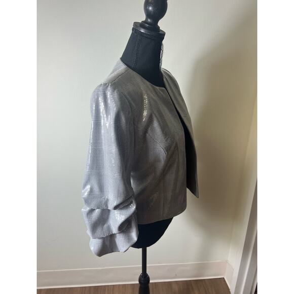 Alberto Makali Grey and Sequin Blazer size Small - Picture 2 of 6
